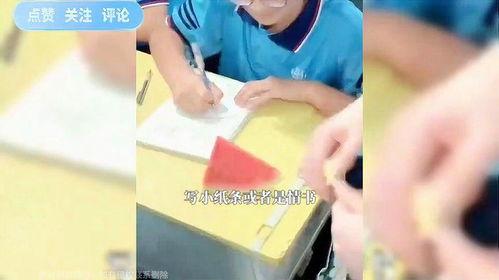 吃瓜学生纸条视频,学生纸条视频背后的真相